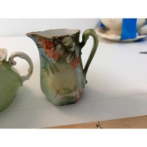 VTG hand Painted Bavarian porcelain pitcher